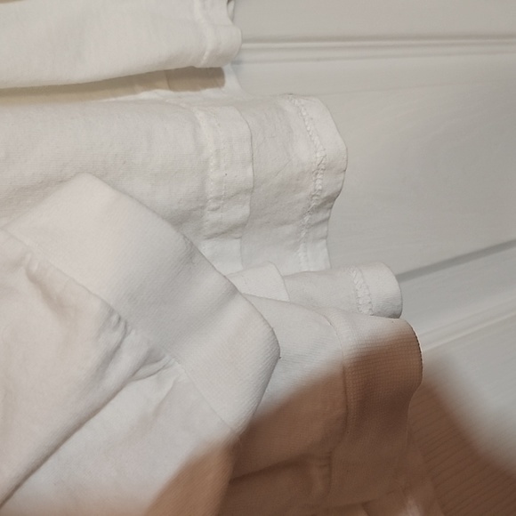 2xl long sleeve white henley - Picture 4 of 5